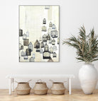 Birdcages 2 by NM Studio on GIANT ART - beige contemporary bird