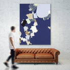 Patchwork 5 by Kyle Goderwis on GIANT ART - purple abstract