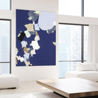 Patchwork 5 by Kyle Goderwis on GIANT ART - purple abstract