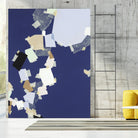 Patchwork 5 by Kyle Goderwis on GIANT ART - purple abstract