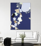 Patchwork 5 by Kyle Goderwis on GIANT ART - purple abstract