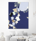 Patchwork 5 by Kyle Goderwis on GIANT ART - purple abstract