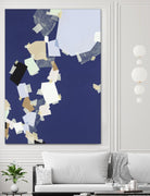 Patchwork 5 by Kyle Goderwis on GIANT ART - purple abstract