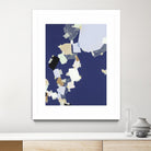 Patchwork 5 by Kyle Goderwis on GIANT ART - purple abstract