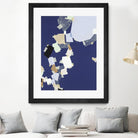 Patchwork 5 by Kyle Goderwis on GIANT ART - purple abstract