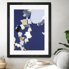 Patchwork 5 by Kyle Goderwis on GIANT ART - purple abstract