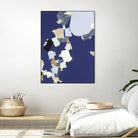 Patchwork 5 by Kyle Goderwis on GIANT ART - purple abstract