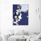 Patchwork 5 by Kyle Goderwis on GIANT ART - purple abstract