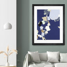 Patchwork 5 by Kyle Goderwis on GIANT ART - purple abstract