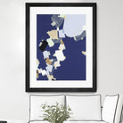 Patchwork 5 by Kyle Goderwis on GIANT ART - purple abstract