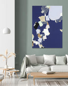 Patchwork 5 by Kyle Goderwis on GIANT ART - purple abstract