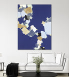 Patchwork 6 by Kyle Goderwis on GIANT ART - purple abstract