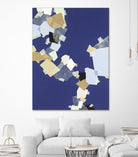 Patchwork 6 by Kyle Goderwis on GIANT ART - purple abstract