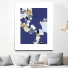 Patchwork 6 by Kyle Goderwis on GIANT ART - purple abstract