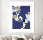 Patchwork 6 by Kyle Goderwis on GIANT ART - purple abstract