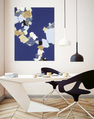 Patchwork 6 by Kyle Goderwis on GIANT ART - purple abstract