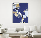 Patchwork 6 by Kyle Goderwis on GIANT ART - purple abstract