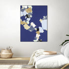 Patchwork 6 by Kyle Goderwis on GIANT ART - purple abstract