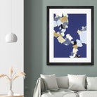 Patchwork 6 by Kyle Goderwis on GIANT ART - purple abstract