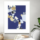 Patchwork 6 by Kyle Goderwis on GIANT ART - purple abstract