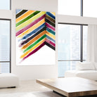 Inky Stripes 1 by Gordon, Ben Gordon on GIANT ART - green abstracts watercolor