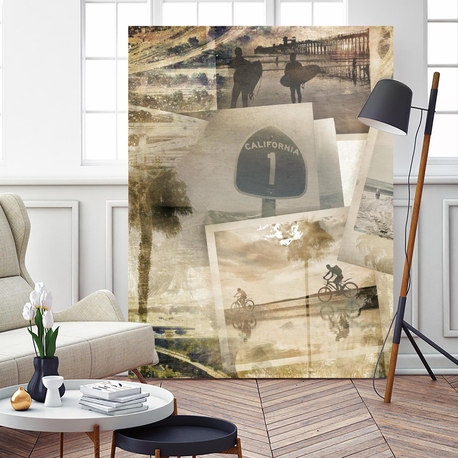 Los Angeles Polaroid C by SEA Studio on GIANT ART - beige cityscapes & streets color photography