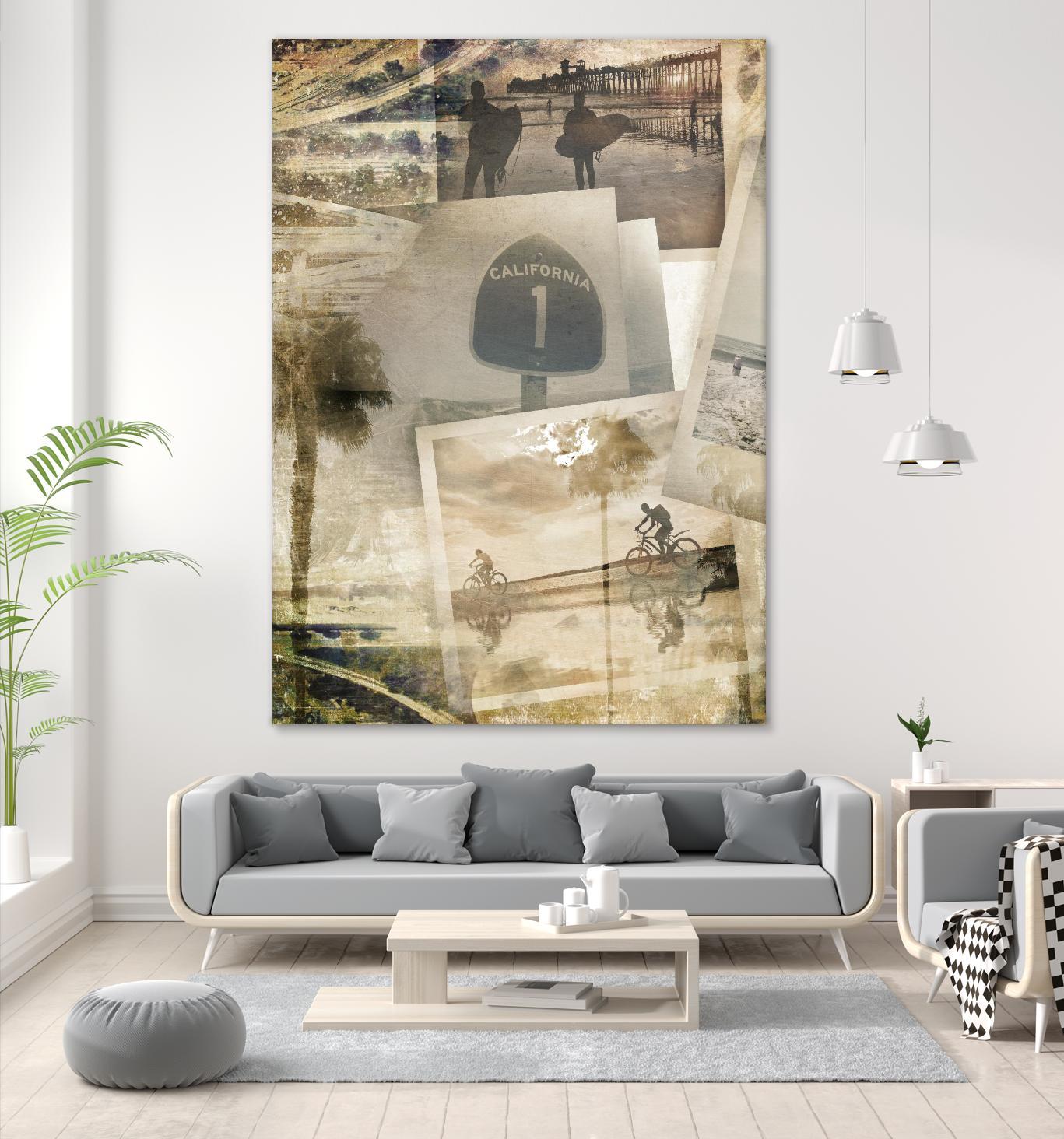 Los Angeles Polaroid C by SEA Studio on GIANT ART - beige cityscapes & streets color photography