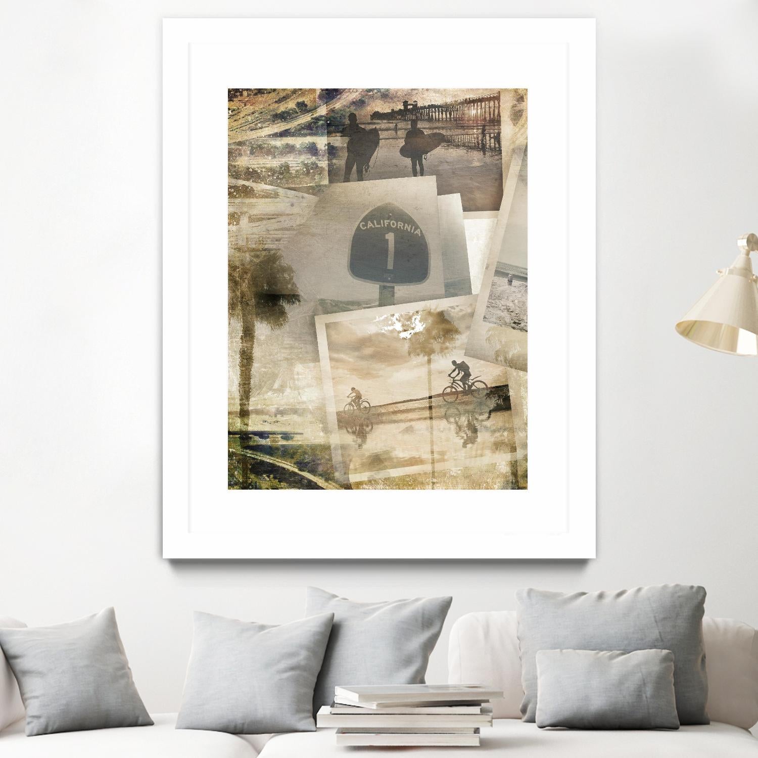 Los Angeles Polaroid C by SEA Studio on GIANT ART - beige cityscapes & streets color photography