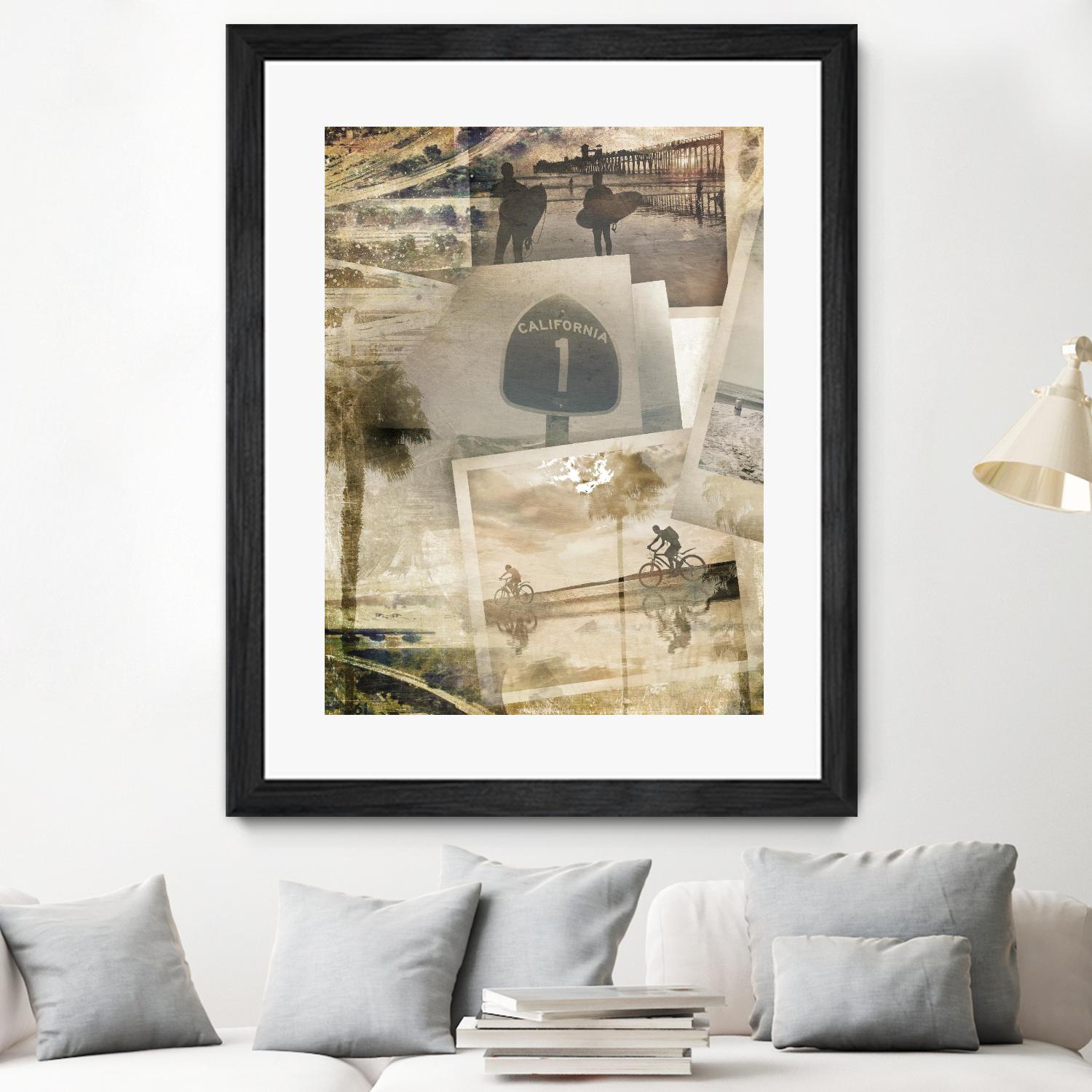 Los Angeles Polaroid C by SEA Studio on GIANT ART - beige cityscapes & streets color photography