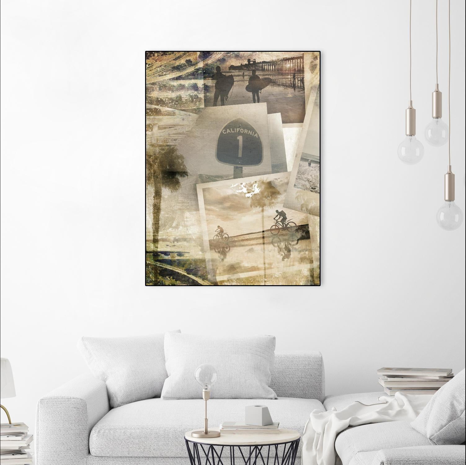 Los Angeles Polaroid C by SEA Studio on GIANT ART - beige cityscapes & streets color photography