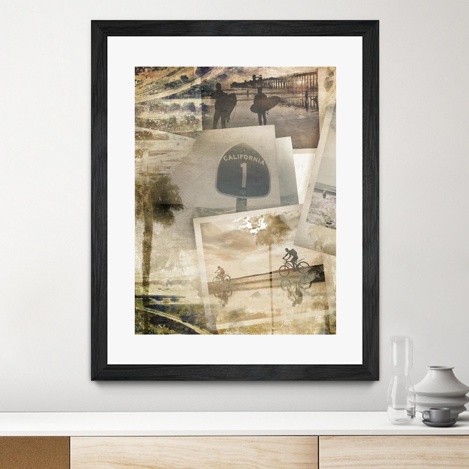 Los Angeles Polaroid C by SEA Studio on GIANT ART - beige cityscapes & streets color photography