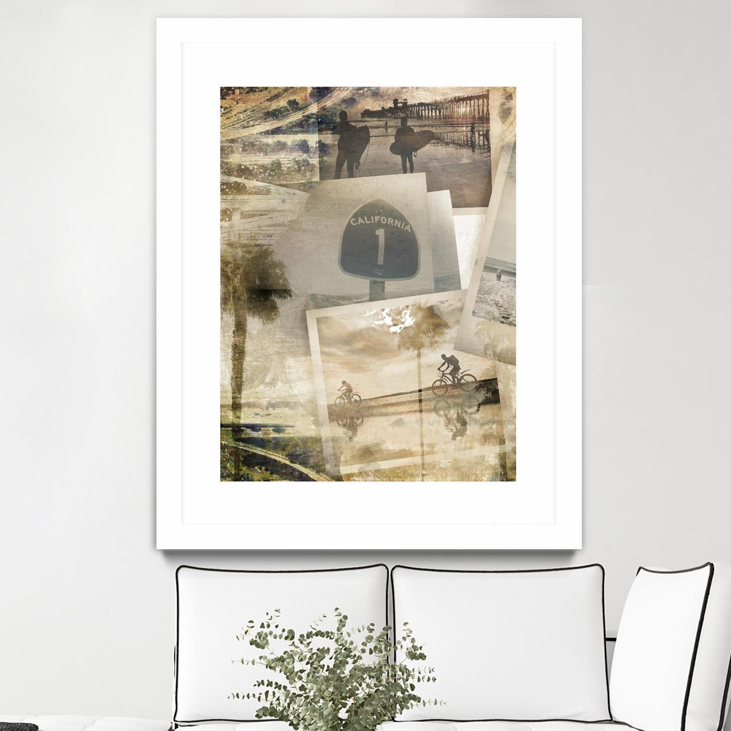 Los Angeles Polaroid C by SEA Studio on GIANT ART - beige cityscapes & streets color photography