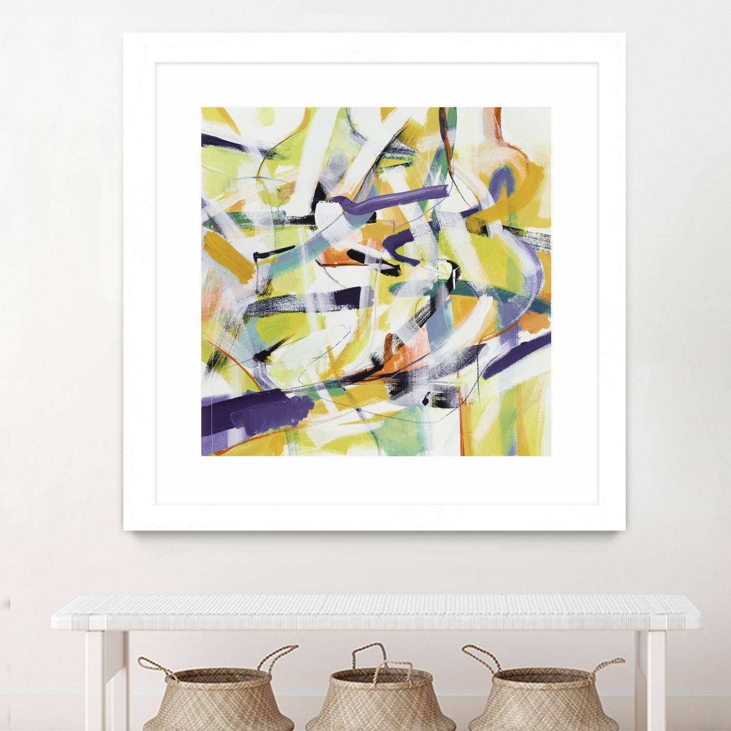 Here and There 4 - Recolor by Akiko Hiromoto on GIANT ART - purple abstract