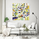 Here and There 4 - Recolor by Akiko Hiromoto on GIANT ART - yellow abstract