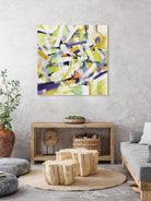 Here and There 4 - Recolor by Akiko Hiromoto on GIANT ART - yellow abstract