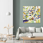 Here and There 4 - Recolor by Akiko Hiromoto on GIANT ART - yellow abstract