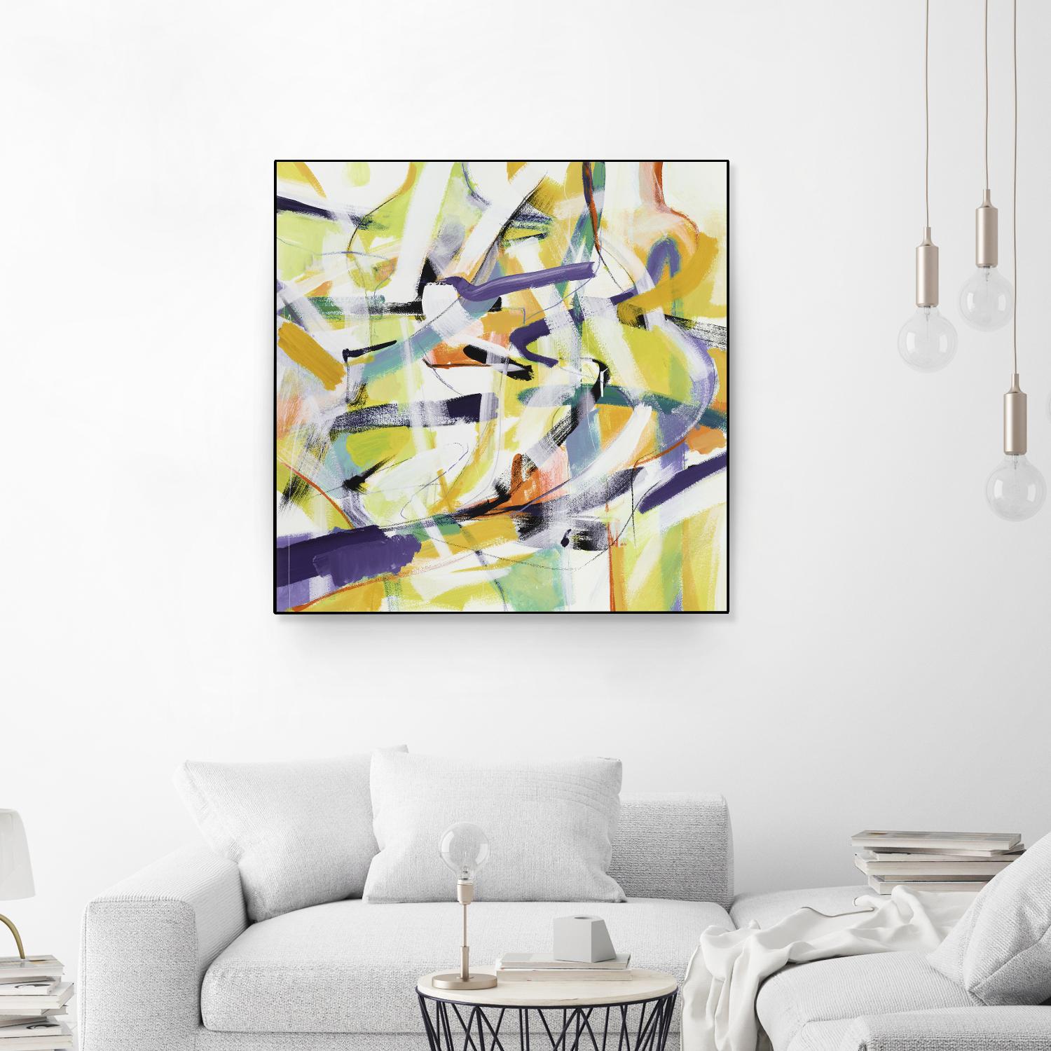 Here and There 4 - Recolor by Akiko Hiromoto on GIANT ART - purple abstract