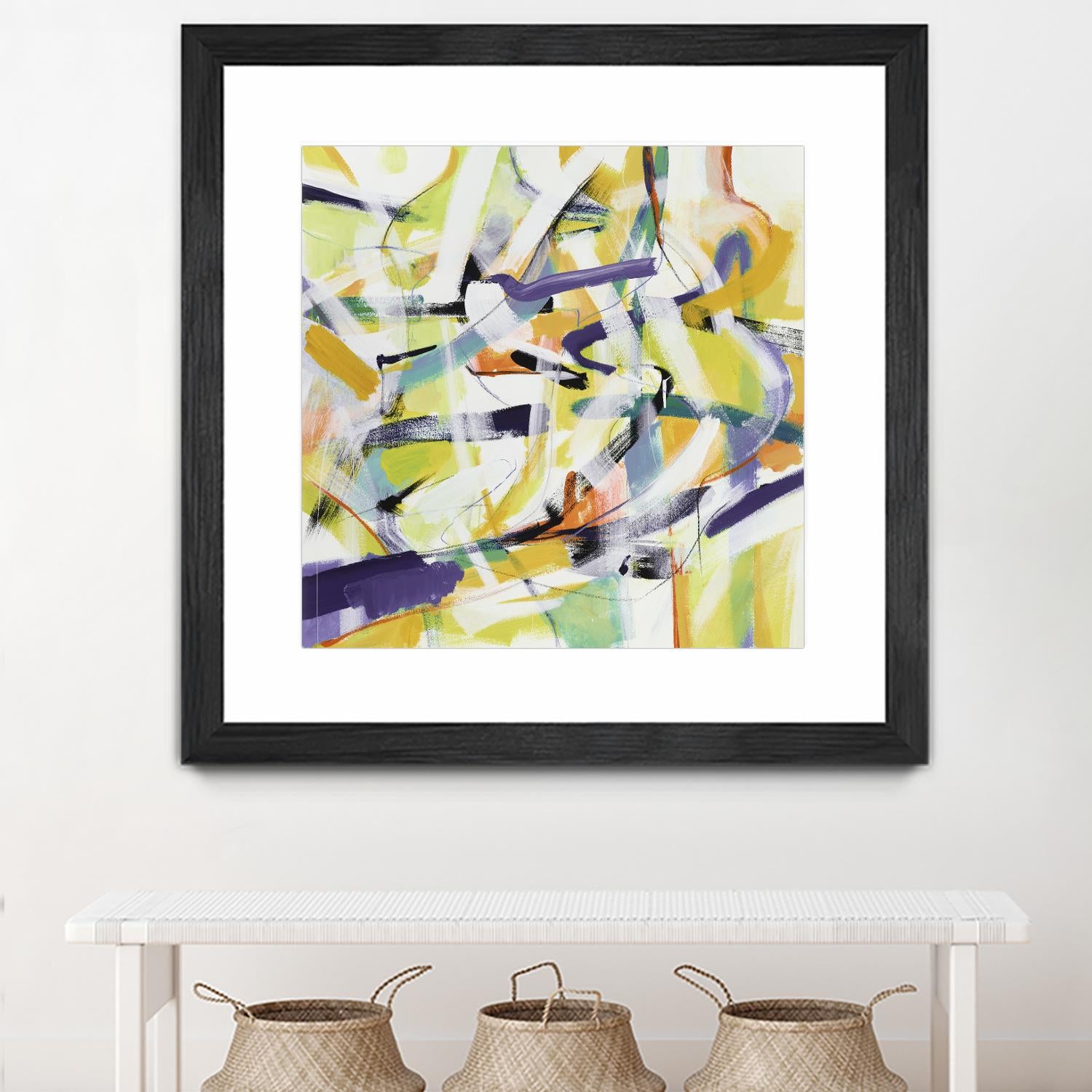 Here and There 4 - Recolor by Akiko Hiromoto on GIANT ART - purple abstract