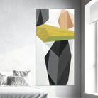 Glass Vase 2 - Recolor by Akiko Hiromoto on GIANT ART - yellow abstract