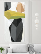 Glass Vase 2 - Recolor by Akiko Hiromoto on GIANT ART - yellow abstract