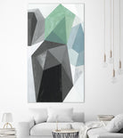 Glass Vase 1 - Recolor by Akiko Hiromoto on GIANT ART - blue abstract