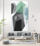 Glass Vase 1 - Recolor by Akiko Hiromoto on GIANT ART - blue abstract