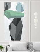 Glass Vase 2 - Recolor by Akiko Hiromoto on GIANT ART - grey abstract