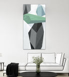 Glass Vase 2 - Recolor by Akiko Hiromoto on GIANT ART - grey abstract