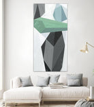 Glass Vase 2 - Recolor by Akiko Hiromoto on GIANT ART - grey abstract