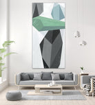 Glass Vase 2 - Recolor by Akiko Hiromoto on GIANT ART - grey abstract