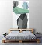 Glass Vase 2 - Recolor by Akiko Hiromoto on GIANT ART - grey abstract