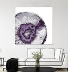 Plum Agate B by THE Studio on GIANT ART - white abstract