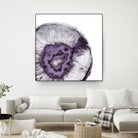 Plum Agate B by THE Studio on GIANT ART - white abstract