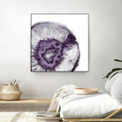 Plum Agate B by THE Studio on GIANT ART - white abstract